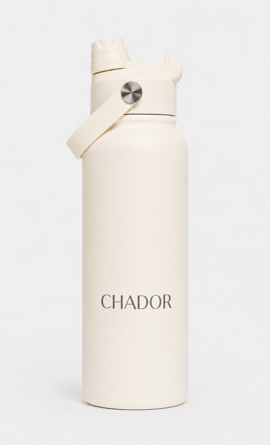 CHADOR INSULATED BOTTLE - OFF-WHITE