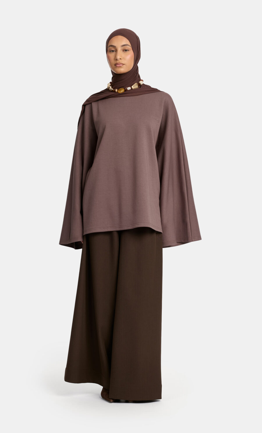 ESSENTIAL BASIC TOP - DEEP WINE, L