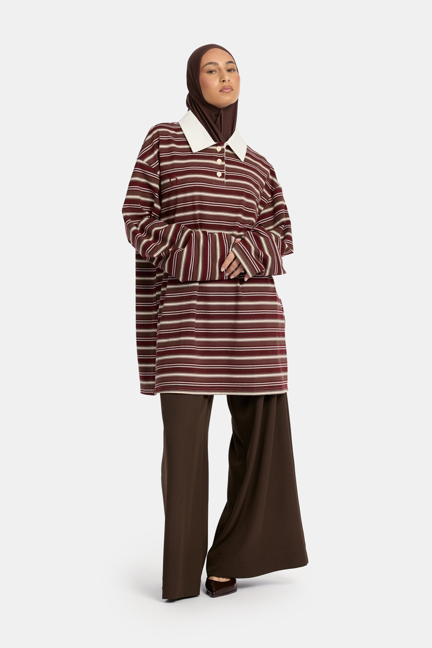 RELAXED STRIPE SHIRT - Image 3