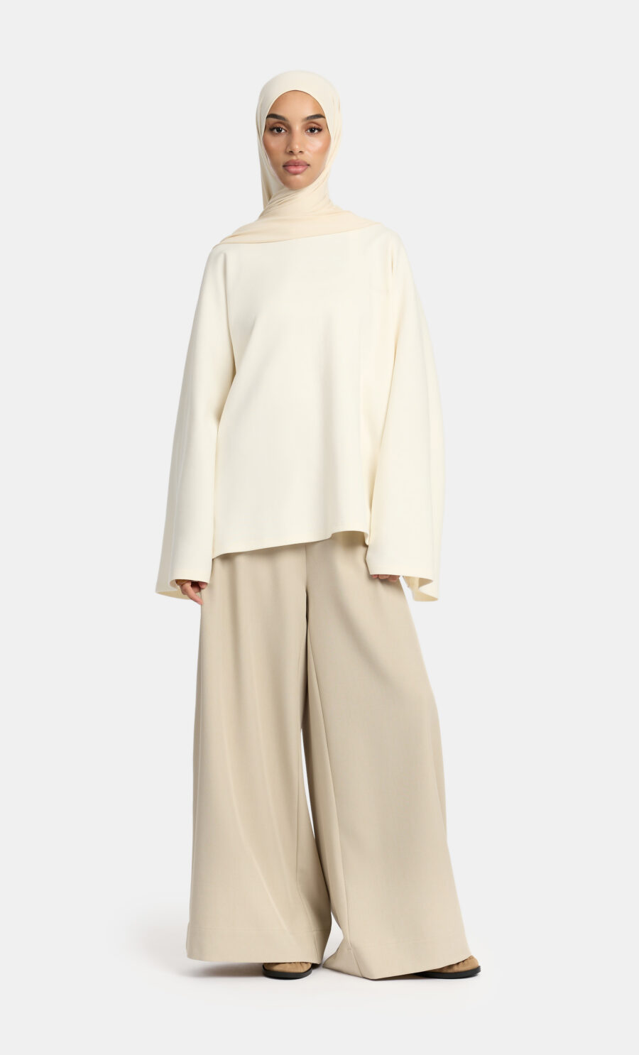ESSENTIAL BASIC TOP - OFF-WHITE, S