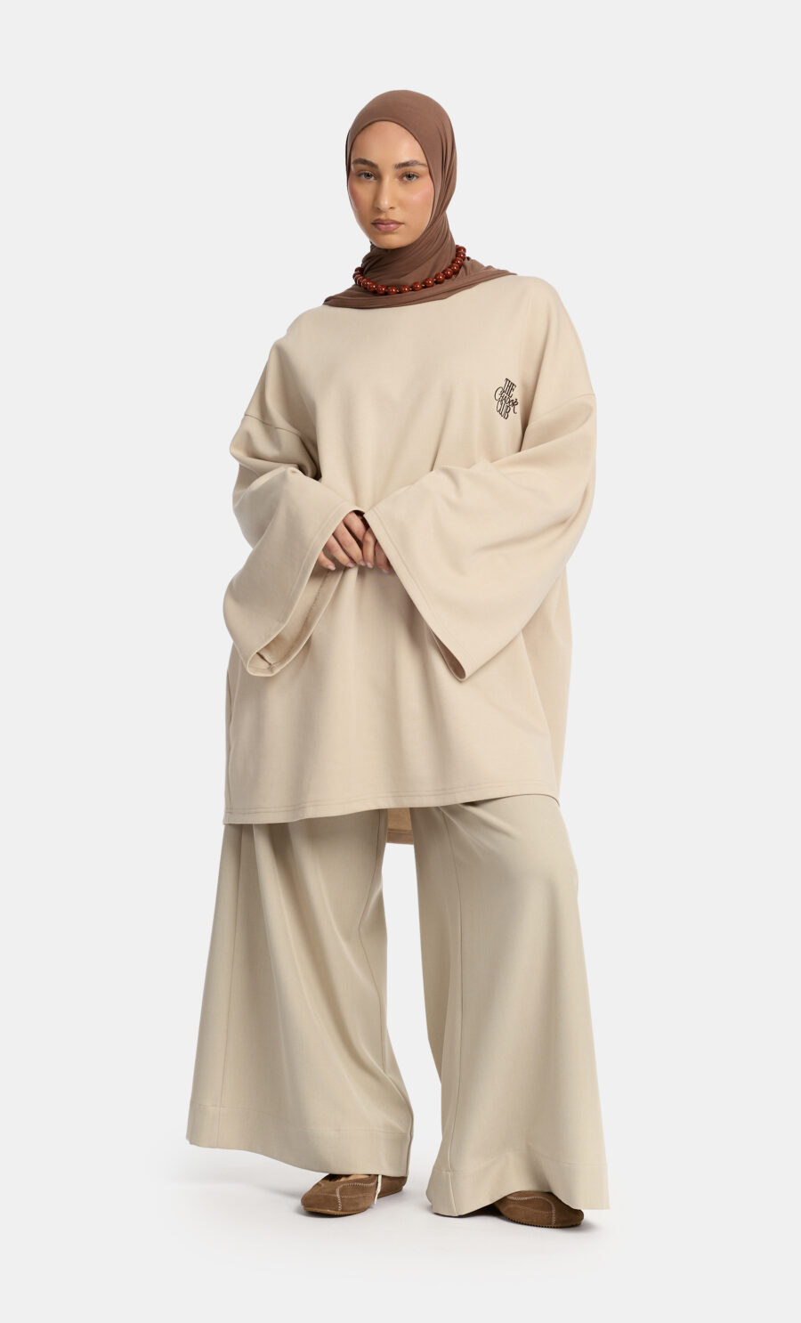 ESSENTIAL CLUB SHIRT - BEIGE, S