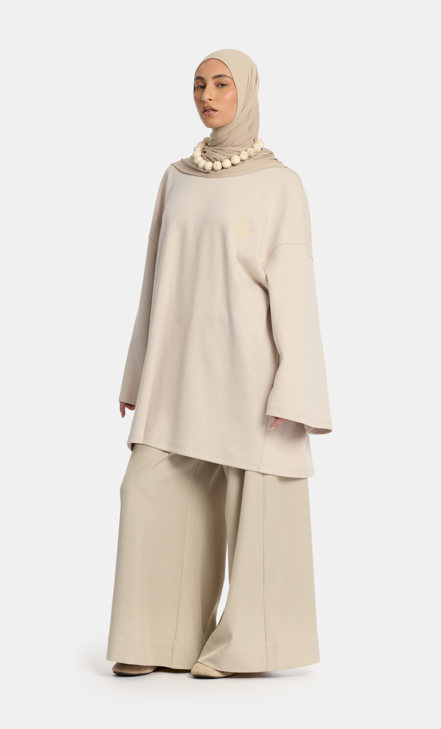 ESSENTIAL CLUB SHIRT - STONE, S