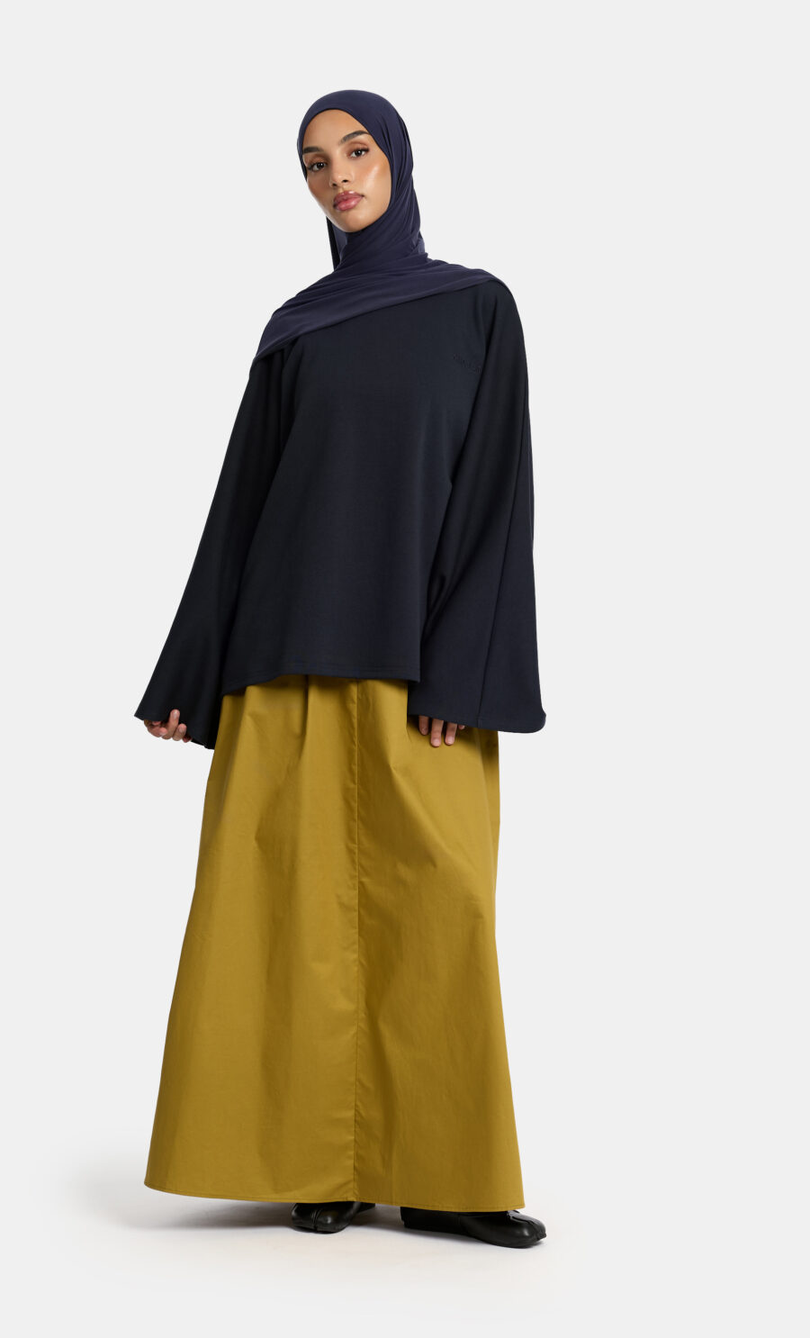 ESSENTIAL BASIC TOP - DEEP BLUE, S