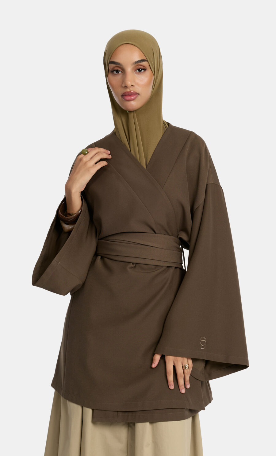 WRAP KIMONO TOP