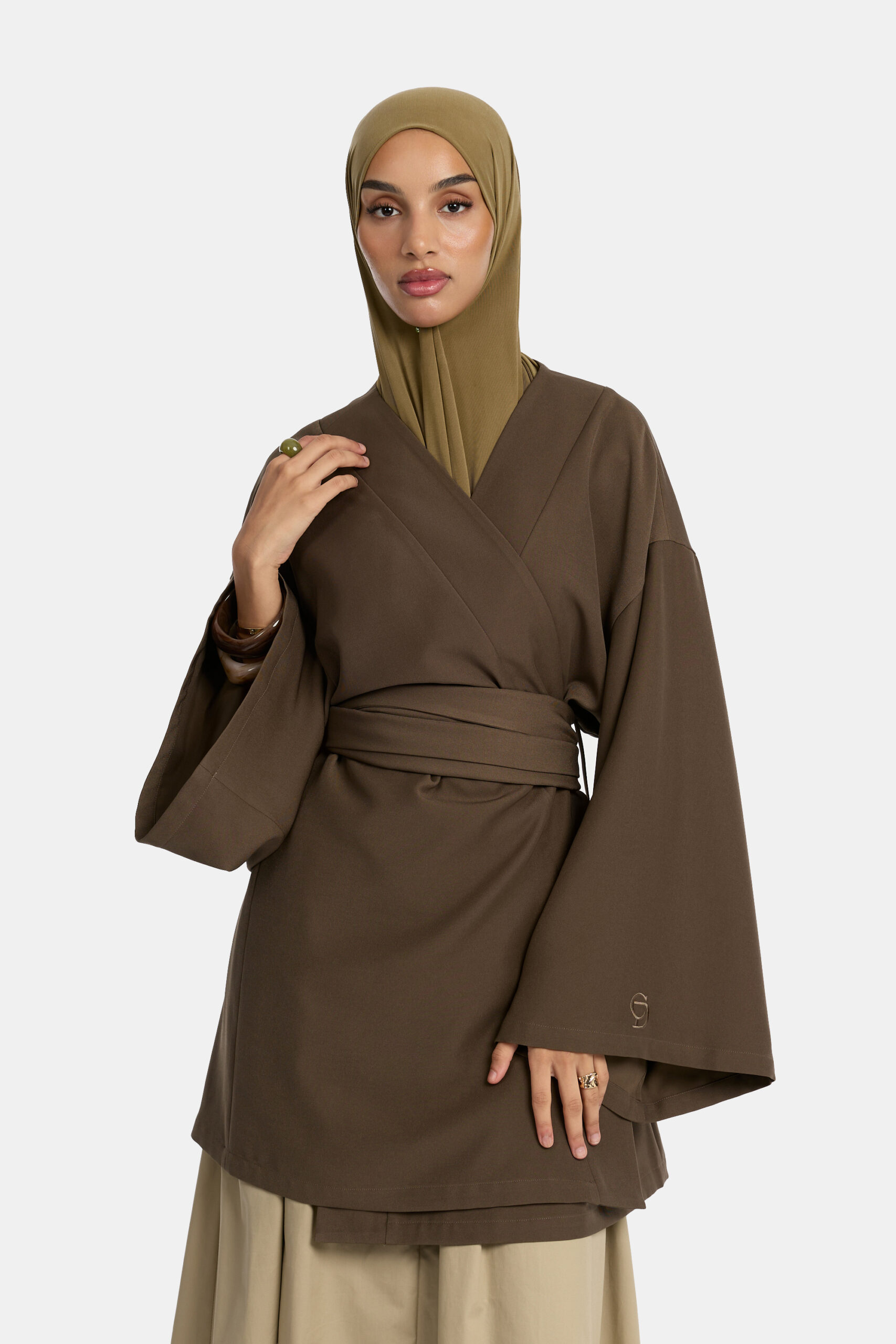 WRAP KIMONO TOP - Image 1