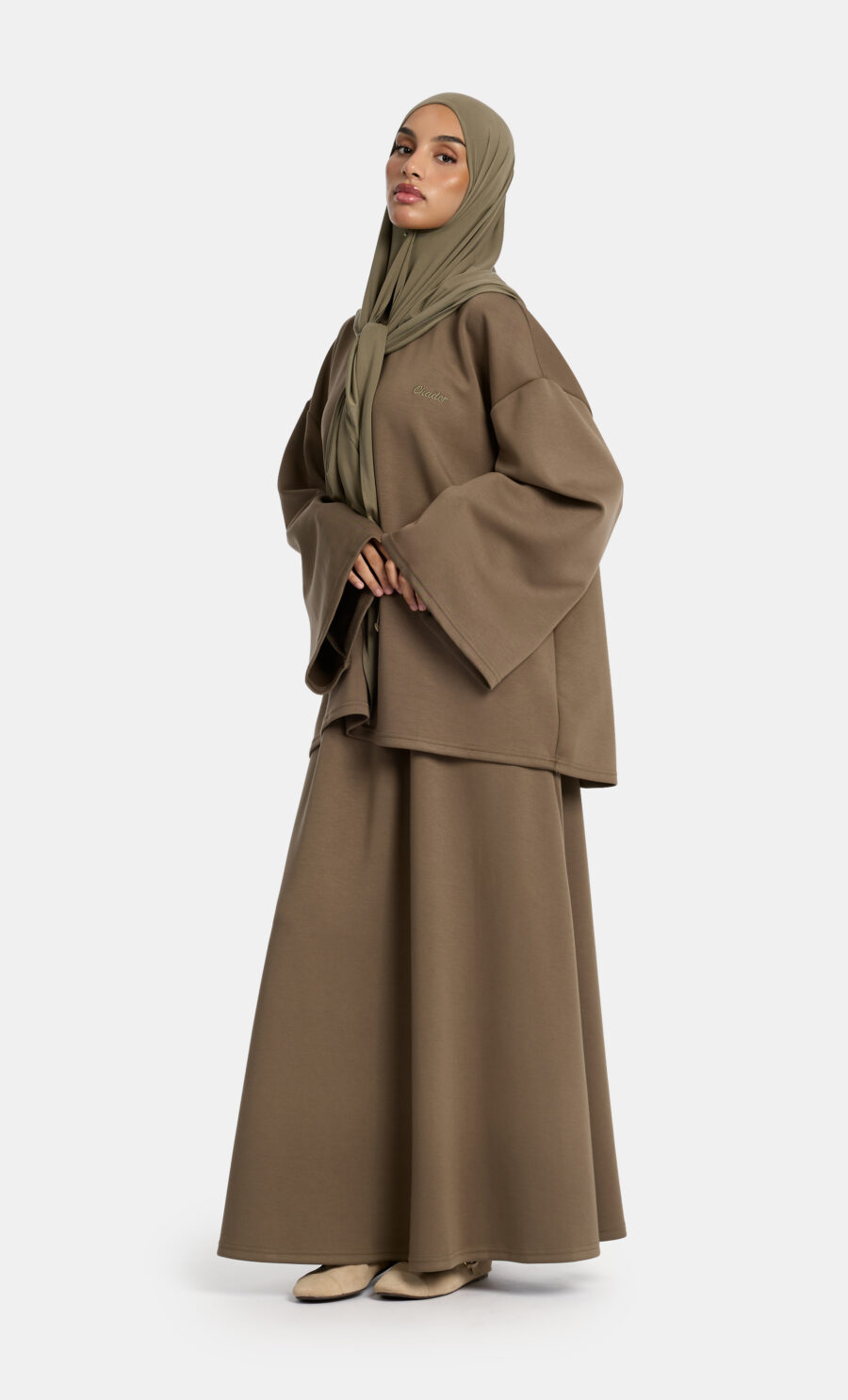 A LINE SKIRT SET