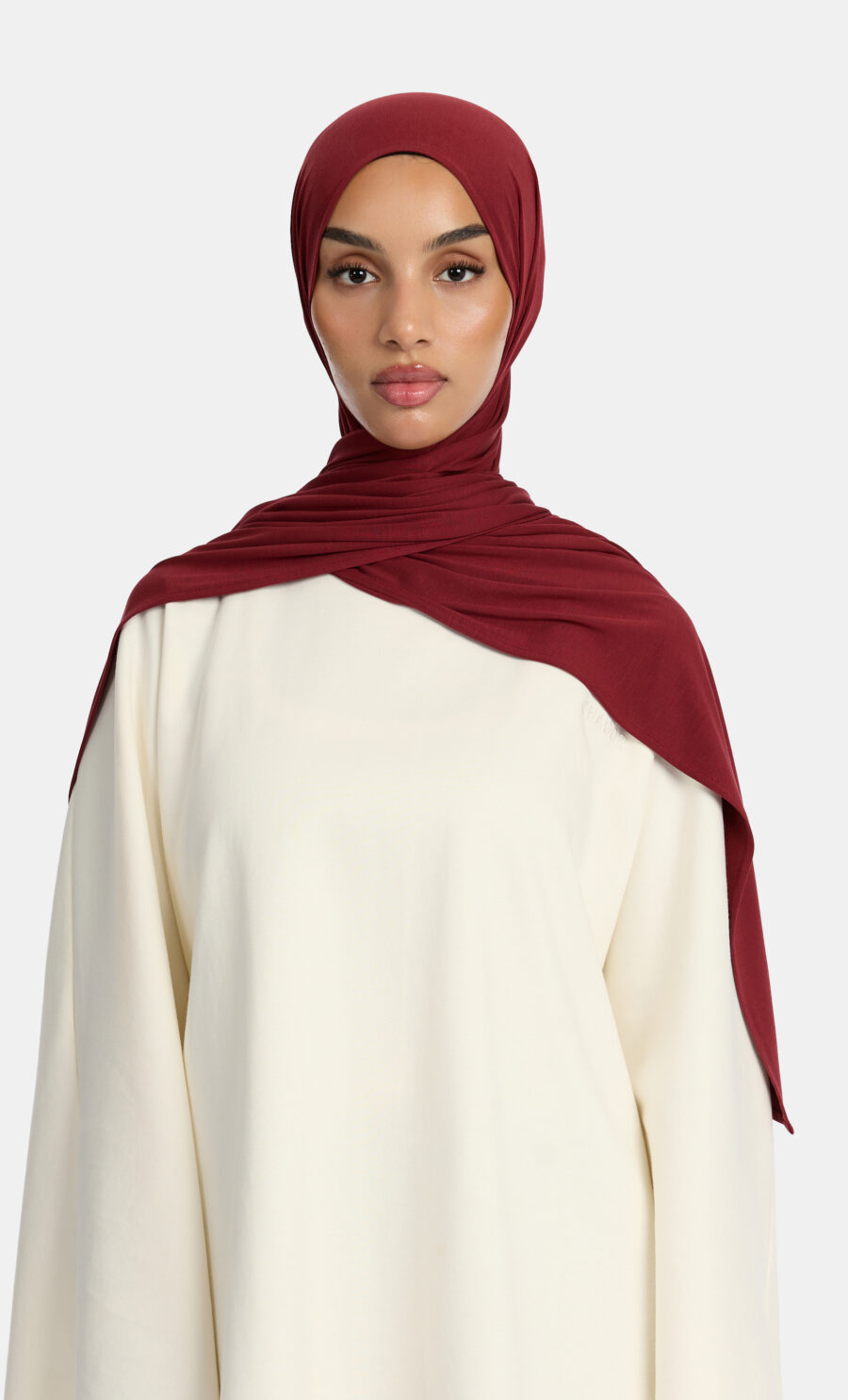 BAMBOO SCARF - BURGUNDY